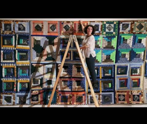 textile artwork Zoe-Mae Stevens
