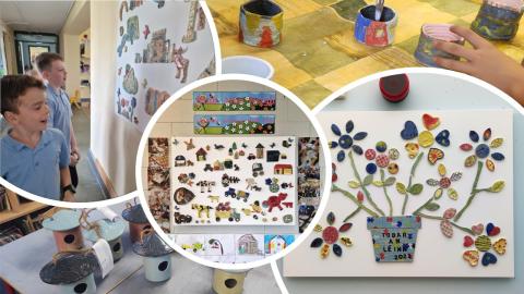 Monica O'Meara arts in school